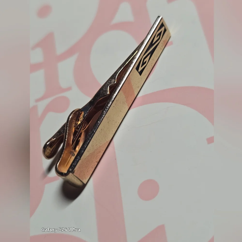 Vintage SWANK Gold Plated Men's Cufflinks Original Box GUC